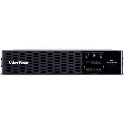 CyberPower PR3000RT2UC Rack/Tower UPS, UL Rated, Rotatable LCD panel, 8 NEMA 5-20R, 1 NEMA L5-30R outlets